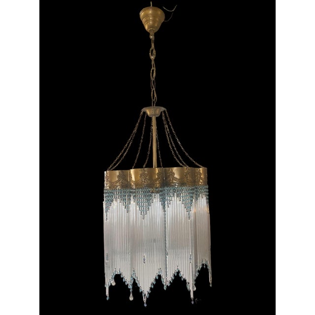 Vintage Chandelier, 1950s For Sale - Image 3 of 12