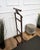 Wood Mid-Century Italian Wood Valet Stand, 1970s For Sale - Image 7 of 8
