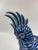 Large blue and white hand painted porcelain bird in great condition. (We have another exact bird, in a lighter blue color)...