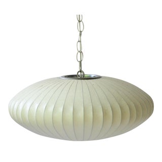 George Nelson for Herman Miller Mid-Century Saucer Bubble Pendant Light For Sale