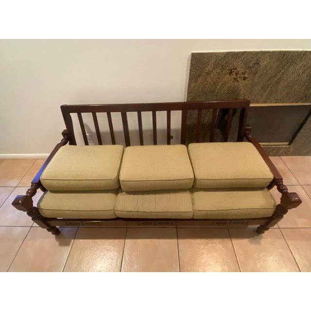 Mid 20th Century Solid Wenge Living Room Set For Sale In Palm Springs - Image 6 of 16