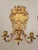 Antique 19th C Pair French Napoleon III Gilt Bronze Louis XVI Style Sconces For Sale - Image 6 of 16