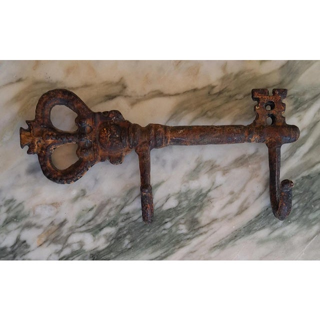 1990's Metal Key Hook For Sale - Image 4 of 11