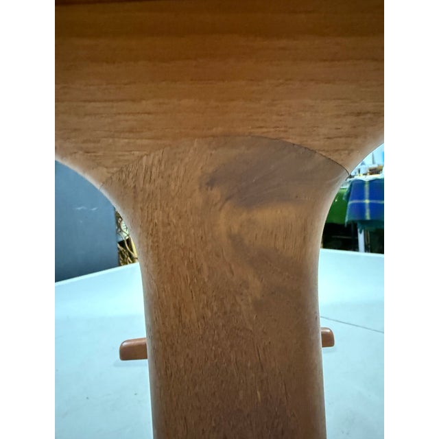 Vintage Teak Dining Table, Denmark, 1970s For Sale - Image 9 of 18