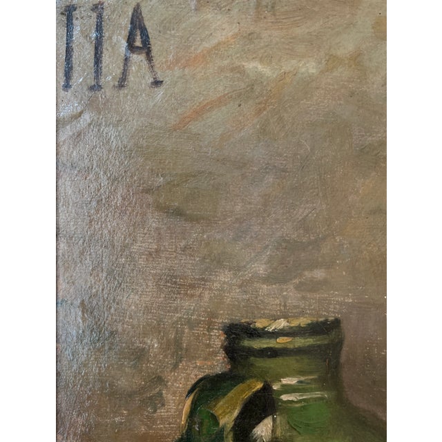 A. Bally, Cuivre et fruits, Oil on Cardboard, Framed For Sale - Image 8 of 12