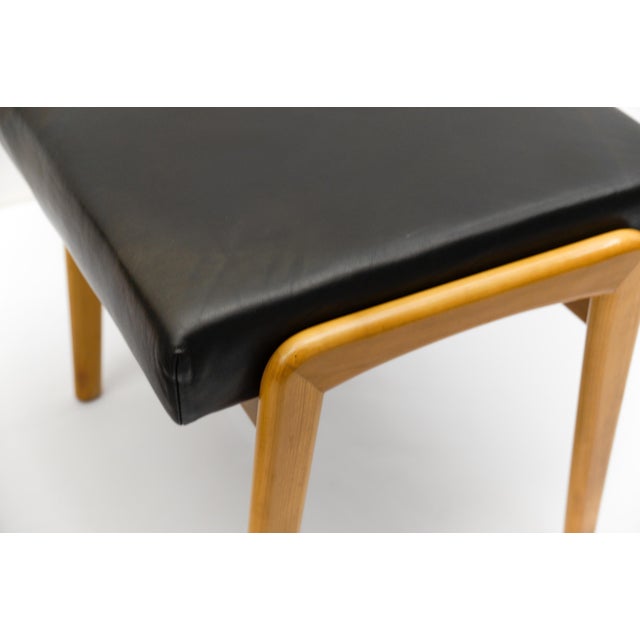 Mid-Century Modern Scandinavian Armchairs and Ottoman, 1960s, Set of 3 For Sale - Image 9 of 14