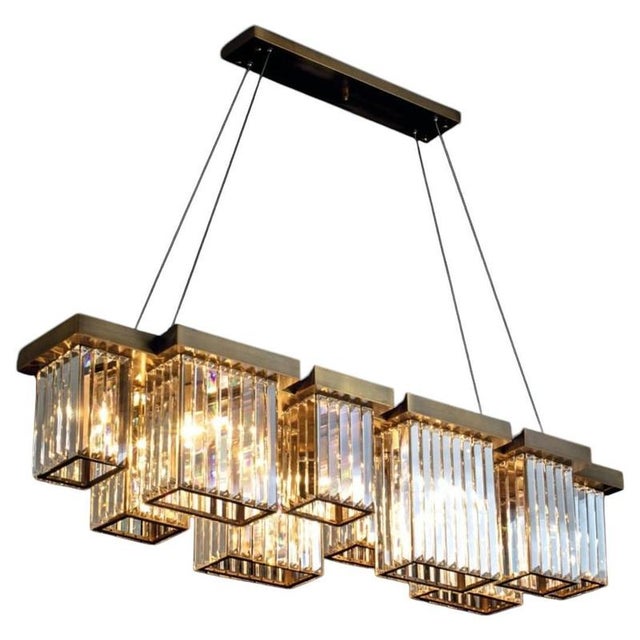 Collection Labirinto Chandelier in Metal and Crystal by Jago For Sale - Image 13 of 13