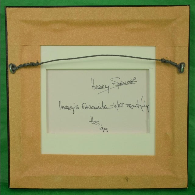 Art Sz: 4 1/2"D Frame Sz: 5 3/4"Sq. c1999 Harry Spencer