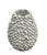 Italian Vintage Italian Hand-Crafted White Ceramic Petal Texture Statement Vase For Sale - Image 3 of 12