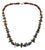 1980s Vintage Boho Chic Baltic Amber & Faux Turquoise Nugget Beaded Necklace - 26” For Sale