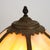 1920s Antique Bradley & Hubbard School Arts & Crafts 6 Panel Slag Glass Lamp C1920 For Sale - Image 5 of 11