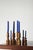 Set of seven masterfully turned wooden candlesticks The height of the candlesticks varies from 16.3 cm to 8.5cm - the...