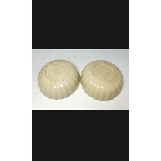 Early 20th C. Japanese Rinka Bowls- a Pair For Sale In Chicago - Image 6 of 7