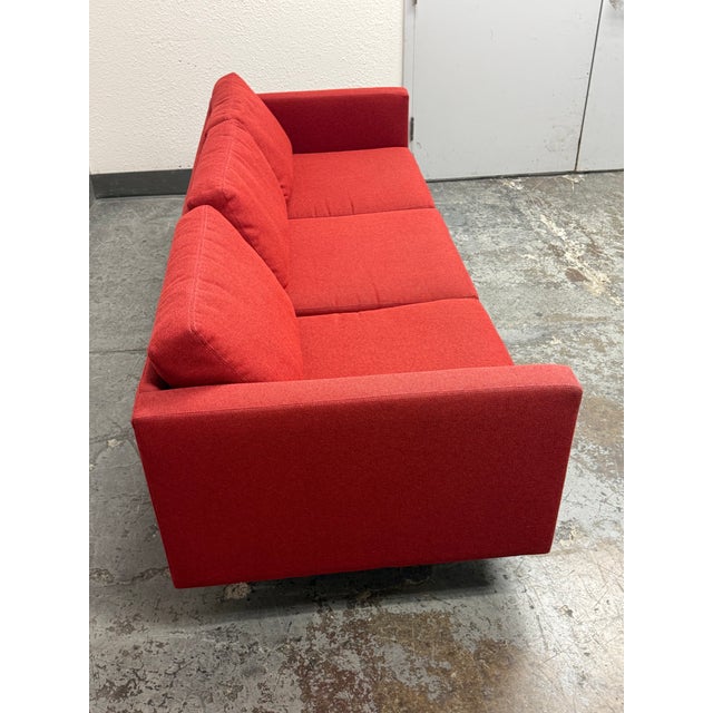 2010s Milo Baughman for Crate & Barrel Model 855 Design Classic Sofa For Sale - Image 5 of 12