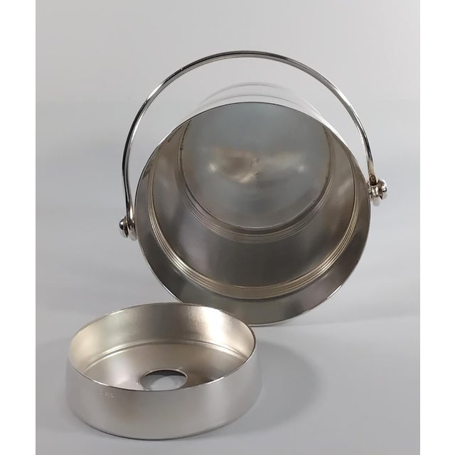 1950s Christofle "Biarritz" Model Ice Bucket and Champagne Cooler For Sale - Image 6 of 9