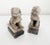 Vintage Carved Soapstone Chinese Foo Dogs- a Pair For Sale - Image 4 of 12