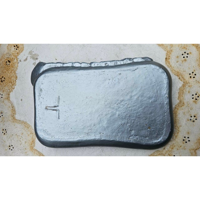 Plaster Decoration of African Woman by G. Monot, 1962 For Sale - Image 10 of 11