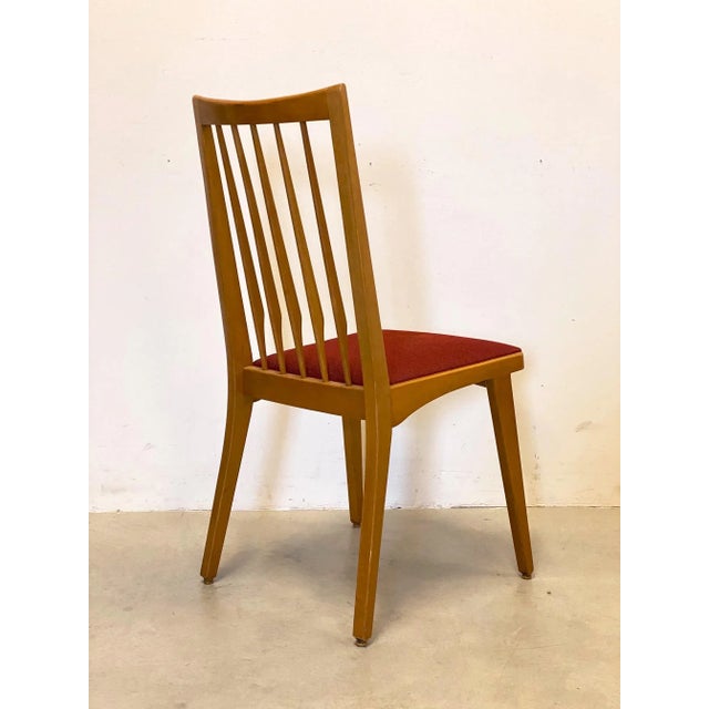 Beech Chairs, 1960s, Set of 4 For Sale - Image 5 of 10
