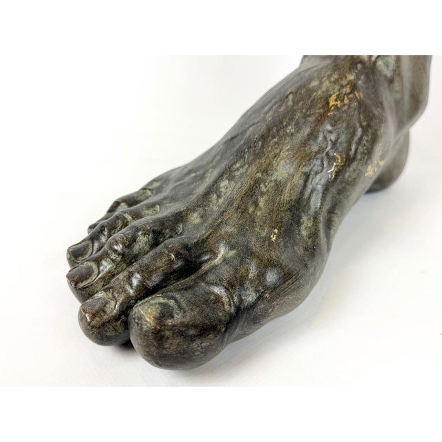 1990s Neoclassical Foot Sculpture from Filipiniana, Sweden, 1990s For Sale - Image 5 of 10
