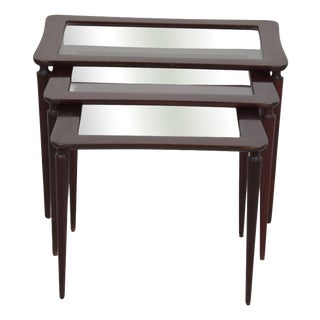 Foldaway Tables, Italy, 1950s, Set of 3 For Sale