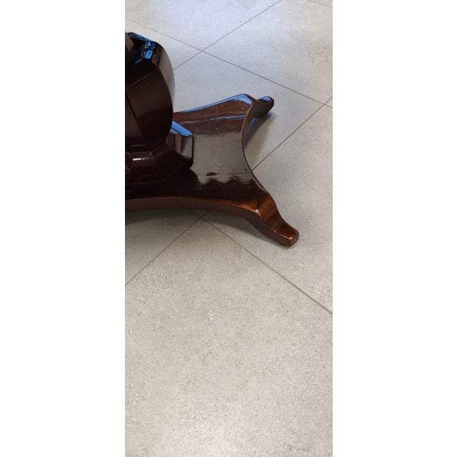 Early 19th Century Oval Table in Mahogany, 1830 For Sale - Image 5 of 6