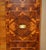 Vintage Military Campaign Burr Walnut Wardrobe with Internal Shelves For Sale - Image 9 of 18