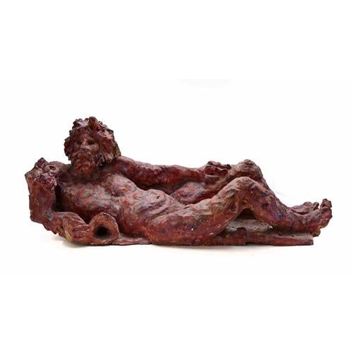 1960s Sirio Pellegrini, Symposium, Terracotta Sculpture, 1960s For Sale - Image 5 of 5