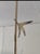 Elevate your space with this exquisite 1960s Mid-Century Modern frosted glass leaf chandelier. Featuring beautifully...