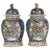 Early 20th Century Large Chinese Porcelain Cobalt Covered Ginger Jars with Foo Dog - a Pair For Sale - Image 9 of 10