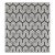 The House of Scalamandré Undulation Fabric, Graphite For Sale