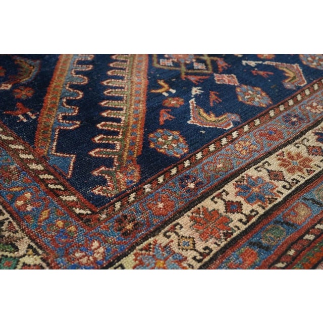 19th Century Antique North West Persian Runner 3'8'' x 15'11'' For Sale - Image 5 of 8