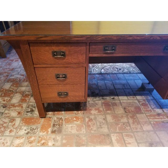 Arts & Crafts Stickley Executive Desk Chairish