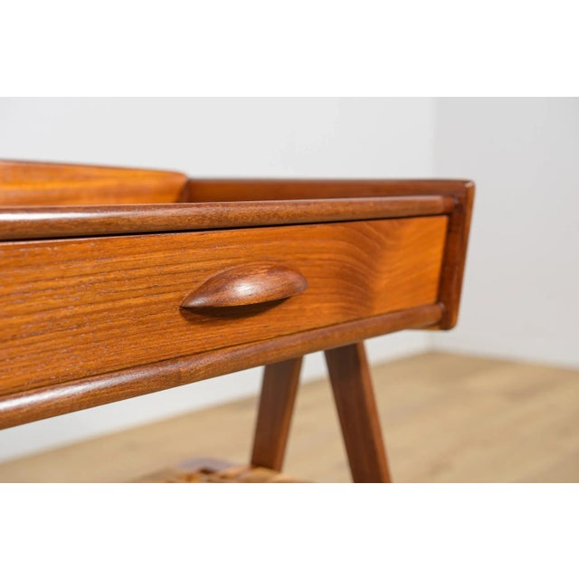 Mid-Century Modern Teak and Rattan Nightstands by Søren Rasmussen, 1960s, Set of 2 For Sale - Image 18 of 18