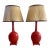 1950s Hollywood Regency Coral Table Lamps - a Pair For Sale