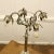 Tall Silver Plated Table Lamp, 1890s For Sale - Image 4 of 8