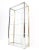 Hollywood Regency Italian Etagere in Chrome and Brass by Renato Zevi, 1970s For Sale - Image 4 of 13