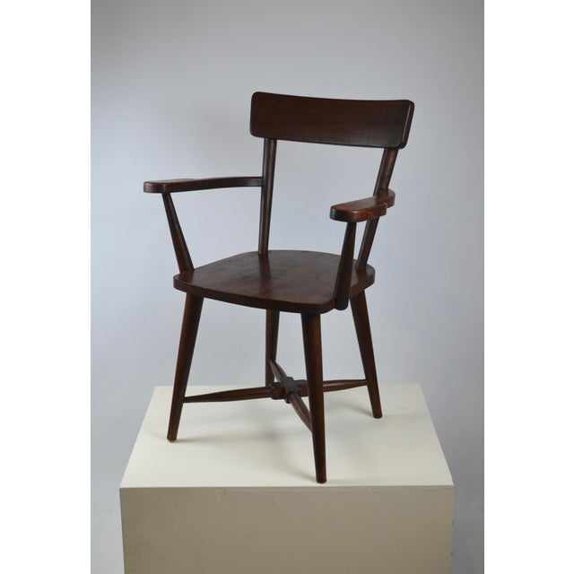 Modernist Wooden Armchair, 1940 For Sale - Image 10 of 18