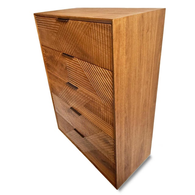 Watson Deco Tall Dresser For Sale - Image 4 of 7
