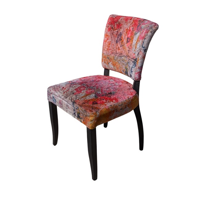 French Mimi Dining Chair in Faded & Graded Velvet by Timothy Oulton For Sale - Image 3 of 4