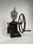 Maroon Antique Flywheel Coffee Grinder, 1890s For Sale - Image 8 of 16