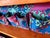 1970s One of a Kind Handmade Folding Sewing & Craft Cabinet Folk Art Organizer For Sale - Image 9 of 12