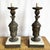 Antique French Bronze Ewer Converted Oil Lamps With Crystal Tops - A Pair For Sale In Miami - Image 6 of 11