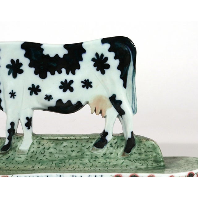 Maria Superior Porcelain Model of "Sweet Basil", a Model of a Cow For Sale - Image 9 of 16
