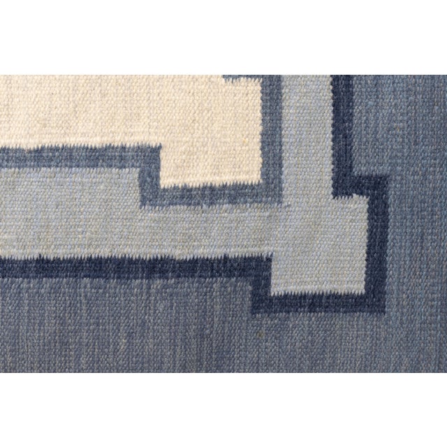 Vintage Swedish Kilim, 1960s For Sale - Image 4 of 6