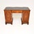 Wood Burr Walnut and Leather Top Pedestal Desk, 1930s For Sale - Image 7 of 12