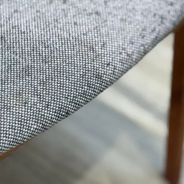 Danish Dining Chairs by Henning Kjaernulf for Korup Stolfabric, Set of 6 For Sale - Image 3 of 12