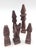 African Carved Chess Pieces, Set of 33 For Sale - Image 13 of 14