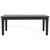 Martinique Wood Patio Coffee Table, Black For Sale - Image 9 of 9