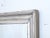 Mid 19th Century Antique Wide Molding Silverleaf Mirror For Sale - Image 5 of 5
