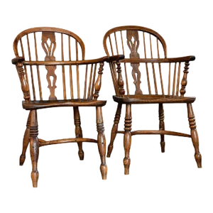 Set of 19th Century English Windsor Chairs